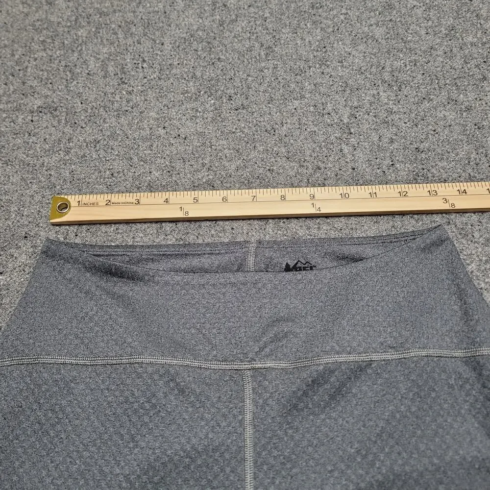REI Coop Pants Womens Small Gray Take Your Time 7/8 Leggings Comfort Stretch